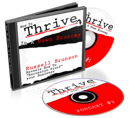 Product picture How To Thrive in a Down Economy - Audio