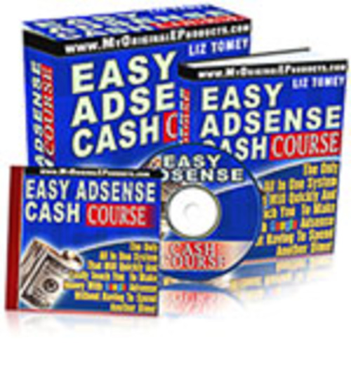 Product picture Easy AdSense Cash Course