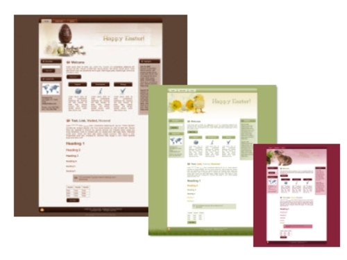 Product picture Easter Template Package